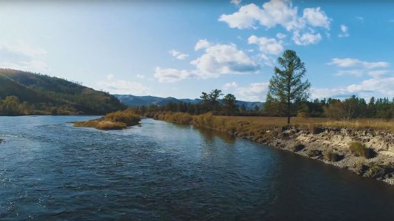 Mongolia taimen fishing